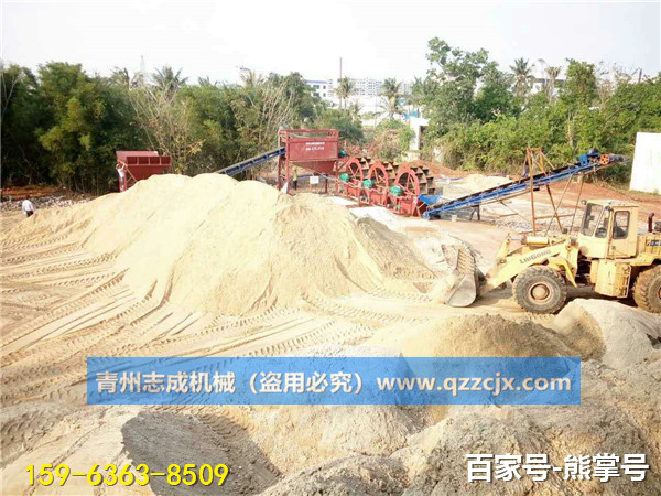滚筒式石子洗石机 洗山石设备价格 砂场专用设备