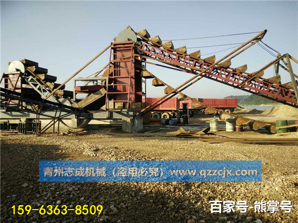 各种型号洗砂机洗石机报价 蚂蚁砂水洗机械 小黄沙洗沙处理