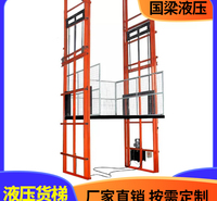 国梁液压  电动液压升降机 固定液压式升降货梯 小型升降货梯