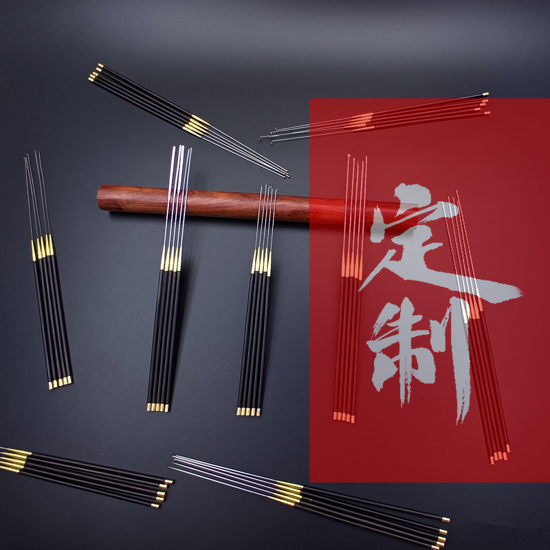 定制加工服务檀木鸡翅木挖耳勺耳扒手工组合采耳工具