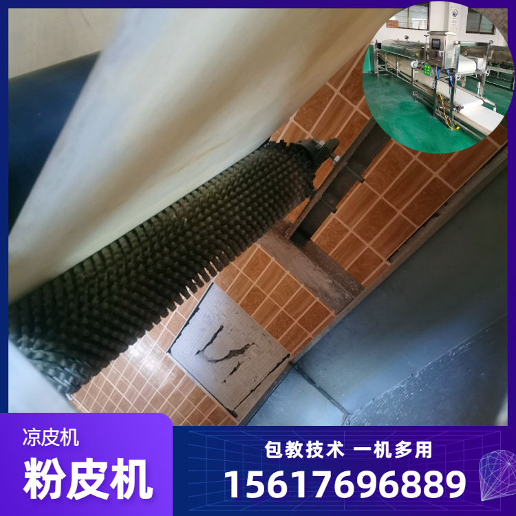 粉皮机彩色粉皮机雲武EW165家用小型粉皮机网带冷却效果更佳