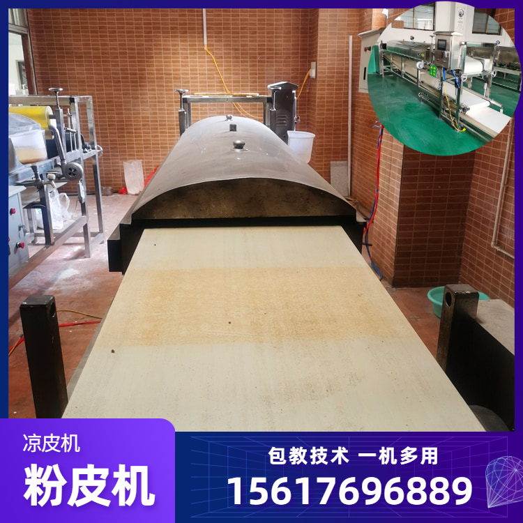 粉皮机大拉皮机雲武TY200家用多功能粉皮机运用变频器调控设备
