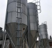 德州镀锌饲料塔 供应各种吨位镀锌饲料塔
