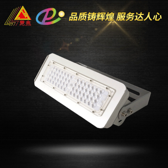 厂家直销 LED投光灯外壳 投光灯模组50W 灯珠投光灯外壳套件批发