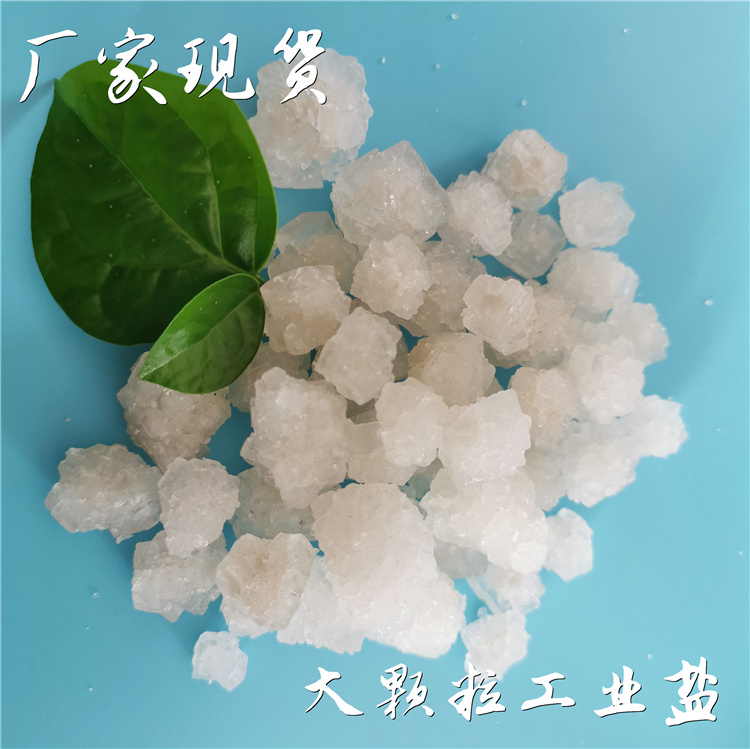 工业盐氯化钠 工业级大颗粒盐 热敷锅炉水处理用日晒大颗粒盐