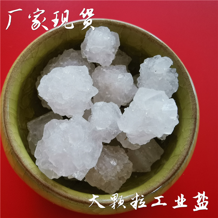 大颗粒盐 工业盐氯化钠现货 锅炉水处理工业级大颗粒盐