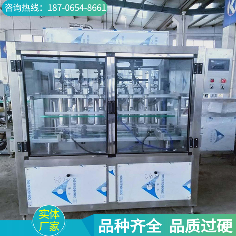 全自动2.5L洗衣液灌装机 2L洗手液灌装机 洗衣液灌装、搓盖封口、贴标生产线