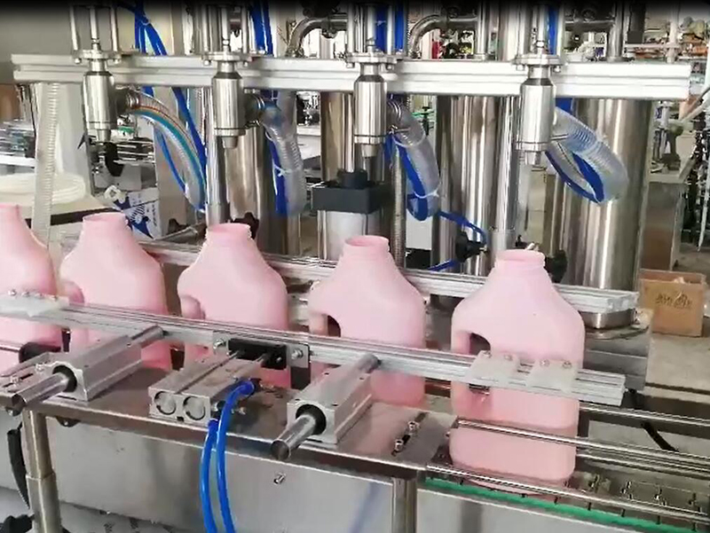 自动化洗洁精灌装机 洗洁精灌装设备 洗洁精灌装机械 洗洁精设备