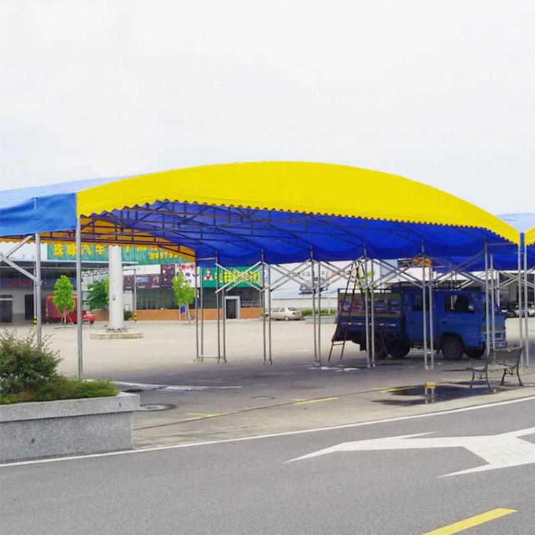 常州厂房推拉雨蓬   储藏室推拉雨棚   屋顶遮阳雨蓬   折叠式推拉雨篷厂家