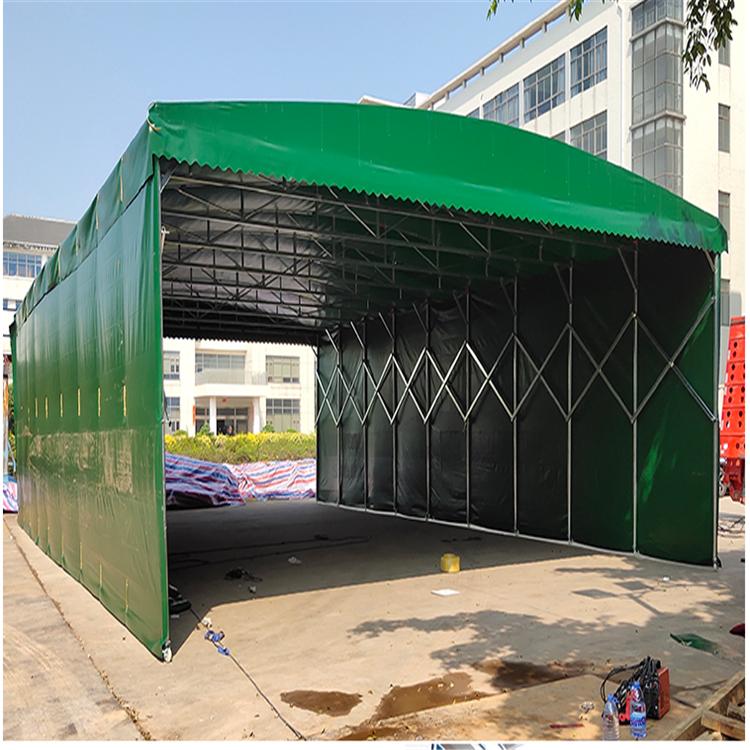 无锡伸缩推拉雨蓬  工地电动推拉雨篷   阳台遮阳雨棚   手动推拉雨篷厂家