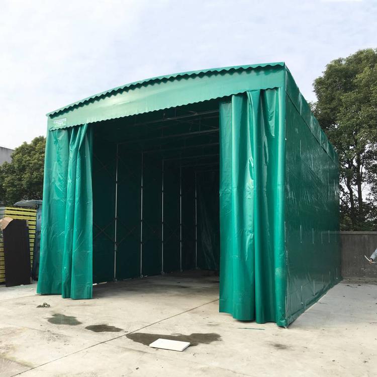 苏州活动推拉雨蓬  工厂电动推拉雨篷  悬臂式遮阳雨蓬   手动推拉雨篷厂家