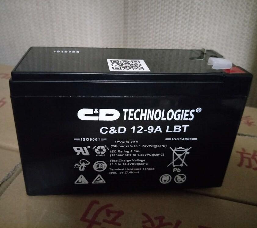西恩迪大力神蓄电池C D12-9A LBT 12V9AH 仪器消防电力安防系统专用