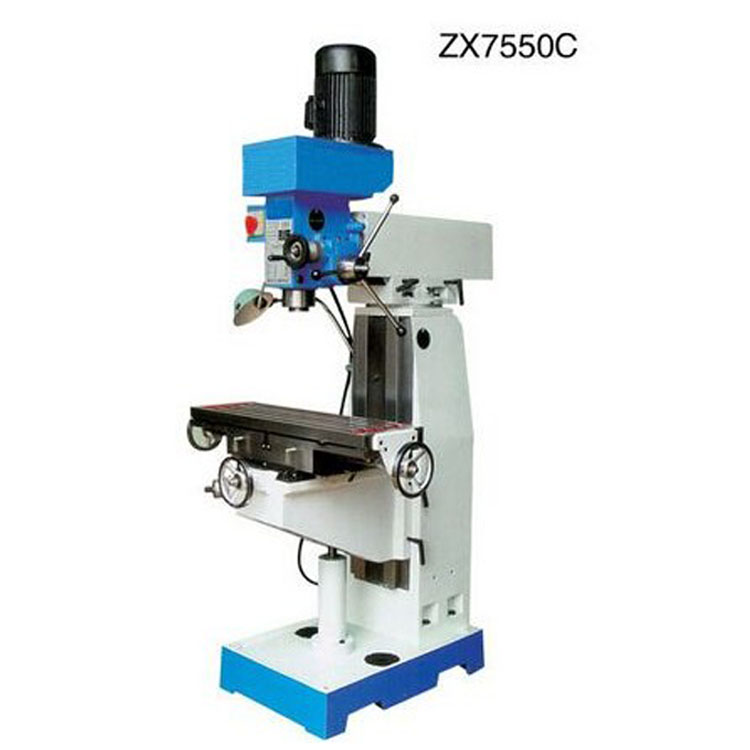 供应 钻攻两用铣床 铣床厂家批发 钻铣床zx7550立式钻铣床 数显钻铣床 钻攻两用铣床