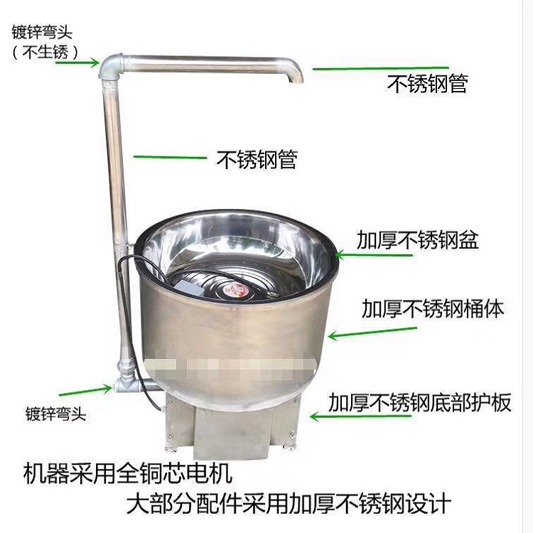 金迪供应 豆腐上渣机报价 豆制品加工设备  型号齐全 送一对一操作视频