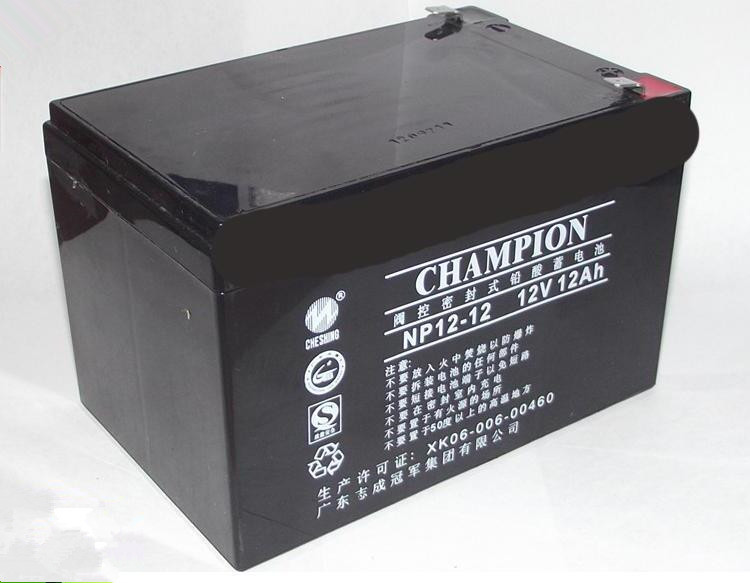 CHAMPION蓄电池NP12-12 12V12AH UPS电源专用 消防 门禁