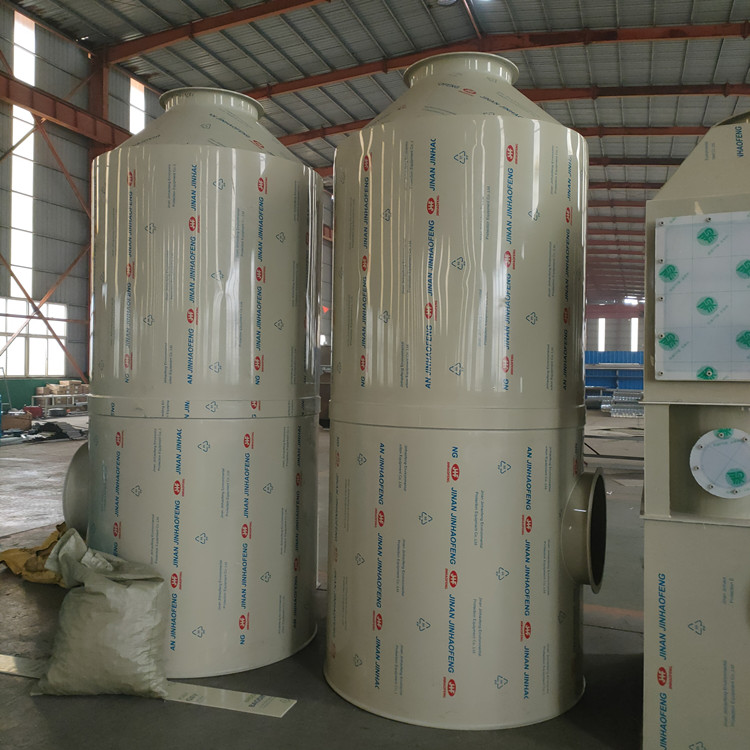  生物除臭喷淋塔 养殖场除臭设备 屠宰场污水站酸雾净化废气塔 脱硫除尘废气处理设备