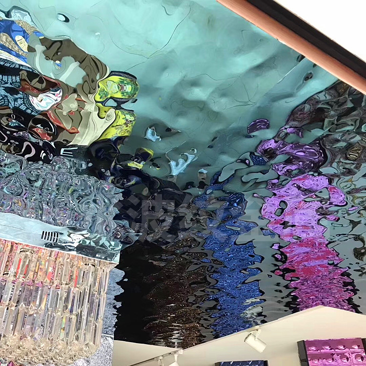 重庆 不锈钢水波纹吊顶  水波纹不锈钢板  水波纹金属科技厂
