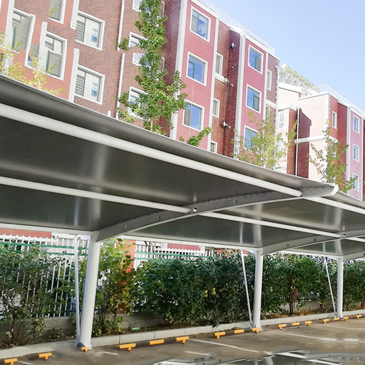 户外电动车停车棚 户外自动车膜结构防雨棚 结实耐用 品质厂家