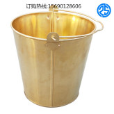铜油桶 黄铜带盖油桶 铜锥形油桶 可定制加工锃盛防爆工具