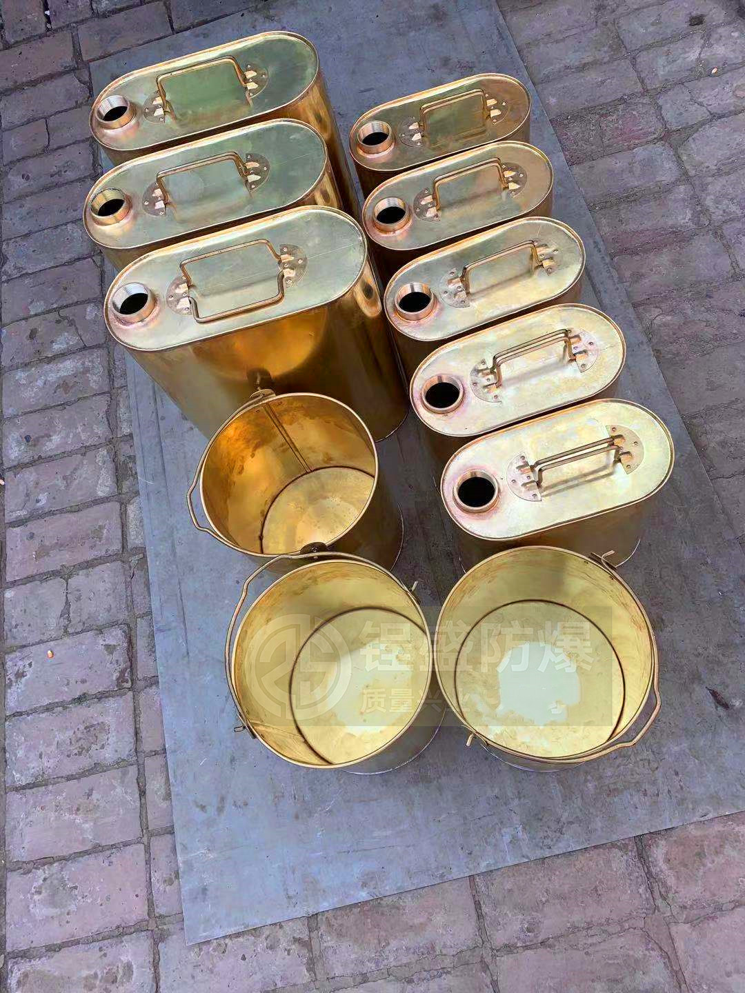 锃盛防爆工具 防爆油桶 铜油桶价格 加油桶 铝油桶
