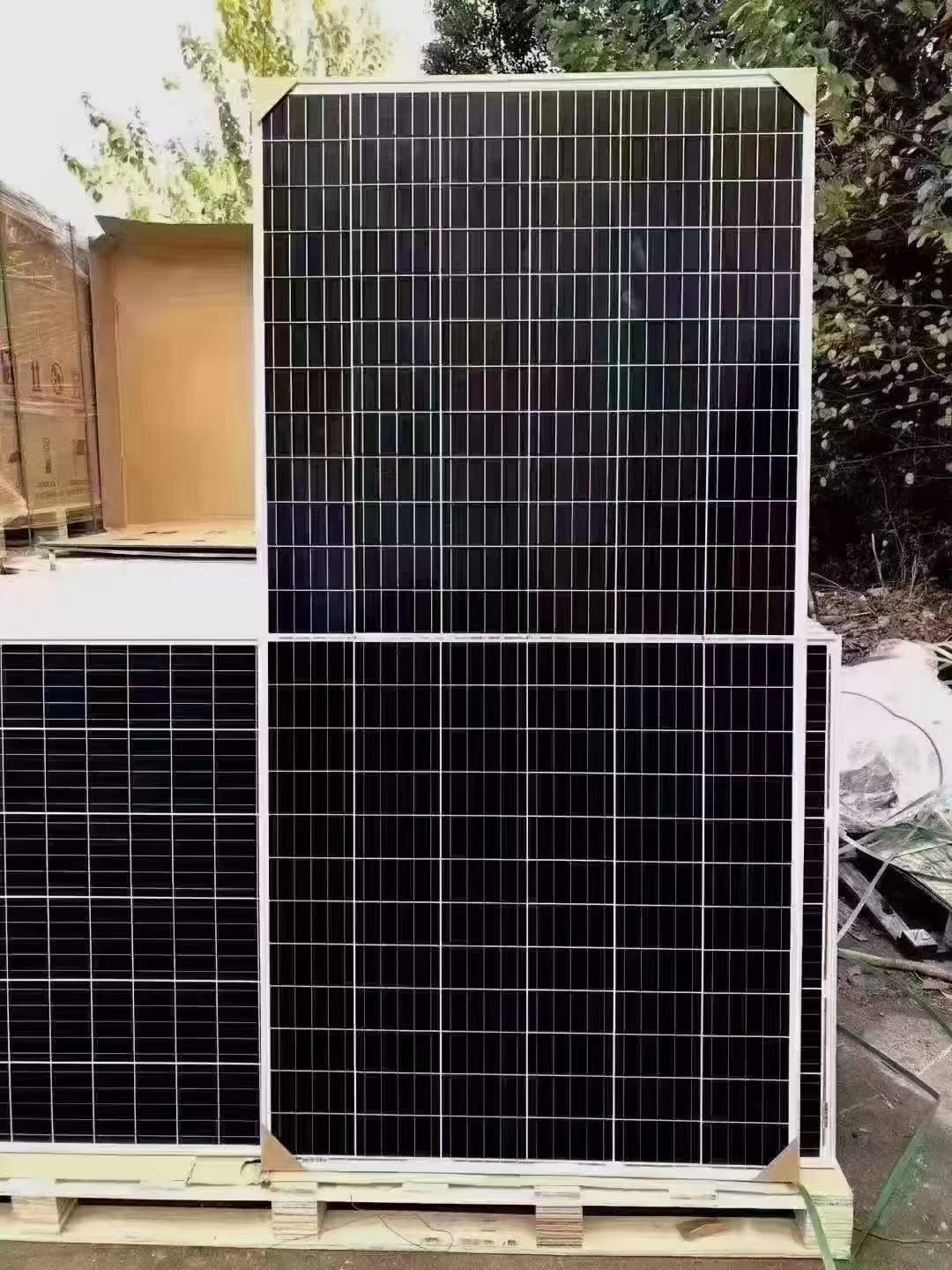 全新A级昱辉400W405W440W九栅光伏太阳能电池板