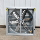 德邦温控降温设备养殖负压风机 运行平稳噪音低 自动关闭百叶窗