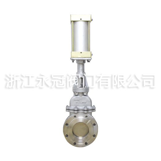 浙江永冠阀门直供美标气动刀型闸阀 不锈钢刀型闸阀 专业生产按需定制 