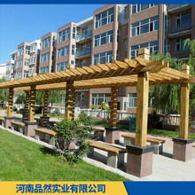 阳台防腐木花架 景观防腐木花架 不易变形 品质保证
