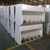 西宁市定制养殖场单面1.2米不锈钢料槽多种型号