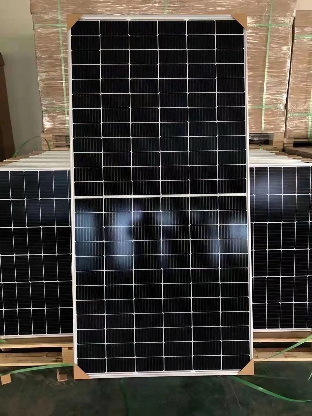 昱辉A级400W405W440W高效九栅光伏太阳能电池板 昱辉光伏厂批发