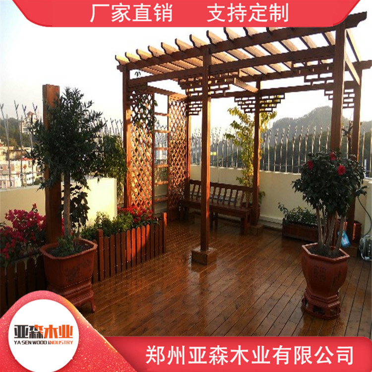 厂家直销防腐木花架 防腐木花架设计 价格优惠 欢迎来电订购