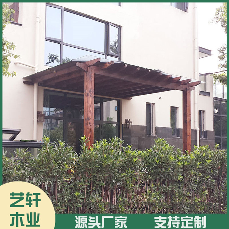 防腐木葡萄架厂家 碳化防腐木花架 按需求定制加工生产