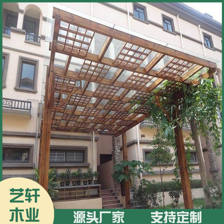 防腐木葡萄架 防腐木花架价格 结实耐用 防蛀防腐