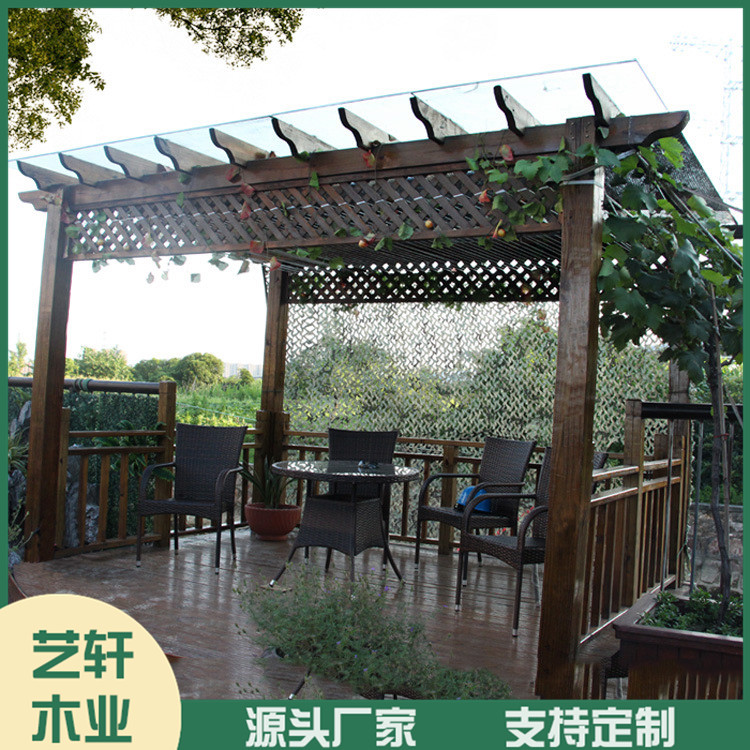 防腐木葡萄架 防腐木花架价格 根据需求定制 量大从优