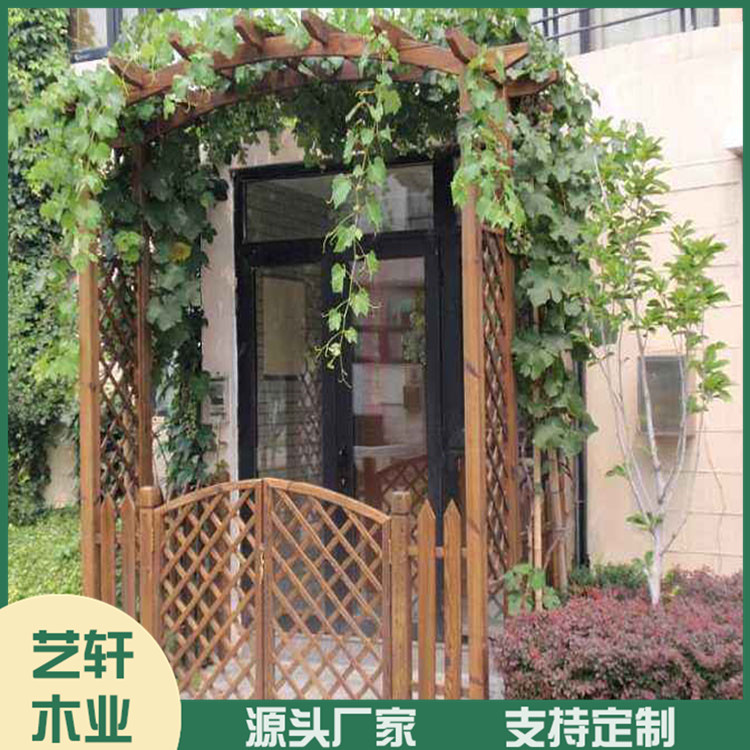 防腐木花架厂家直销 户外防腐木花架 货源充足 支持定制
