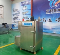 豆腐干烟熏炉 大型熏烤箱 熏烤上色一体机 大型烟熏炉生产厂家
