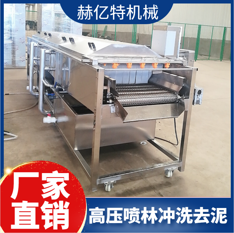 大型莲藕清洗机 大型洗葱机 大姜清洗设备 赫亿特机械