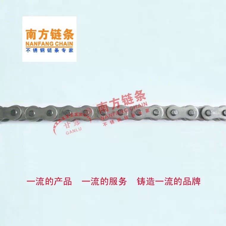 不锈钢短节距滚子链 08A 10A 12A 16A 20A 24A 28A 32A08B10B等