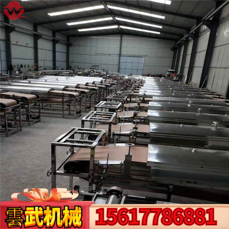 黑龙江凉皮机全自动凉皮机雲武厂价直销终身维修