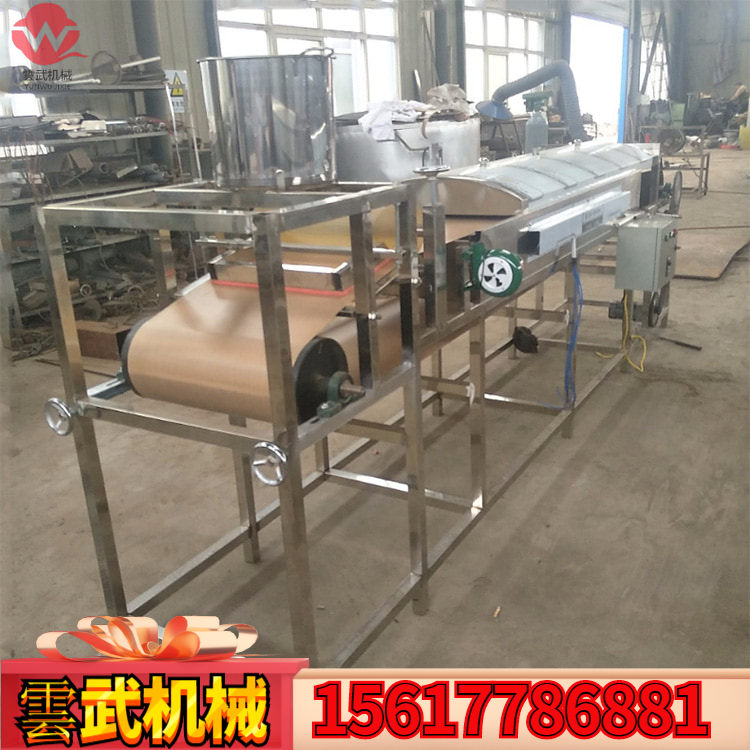 2021新款智能凉皮机雲武北京凉皮机排行榜自动双面刷油
