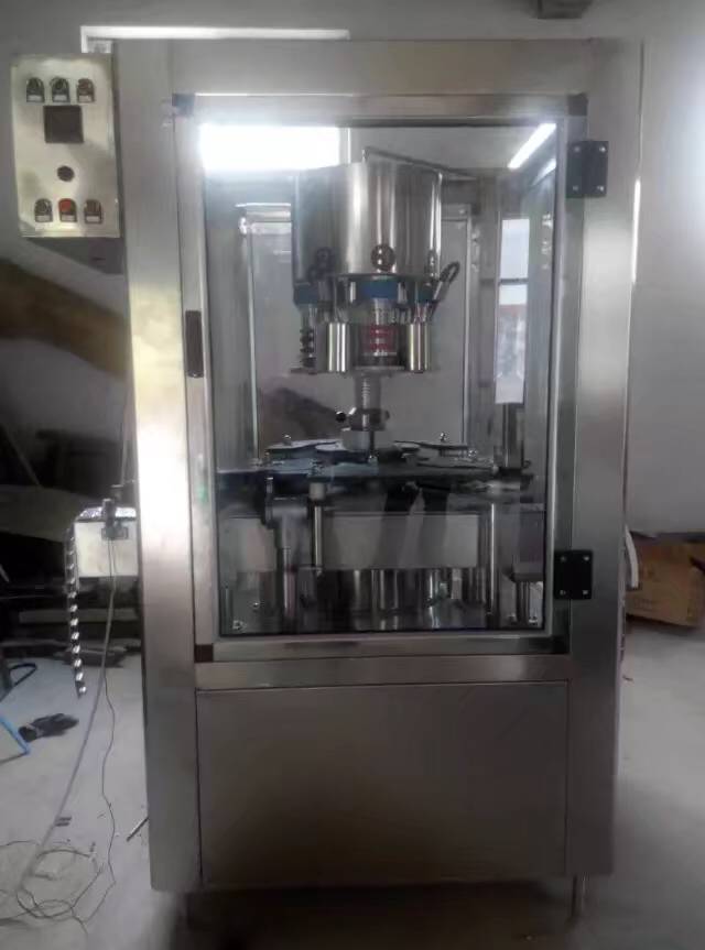 远科机械  全自动胶帽热缩机   全自动碾帽机  茅台瓶口胶帽热缩机   
