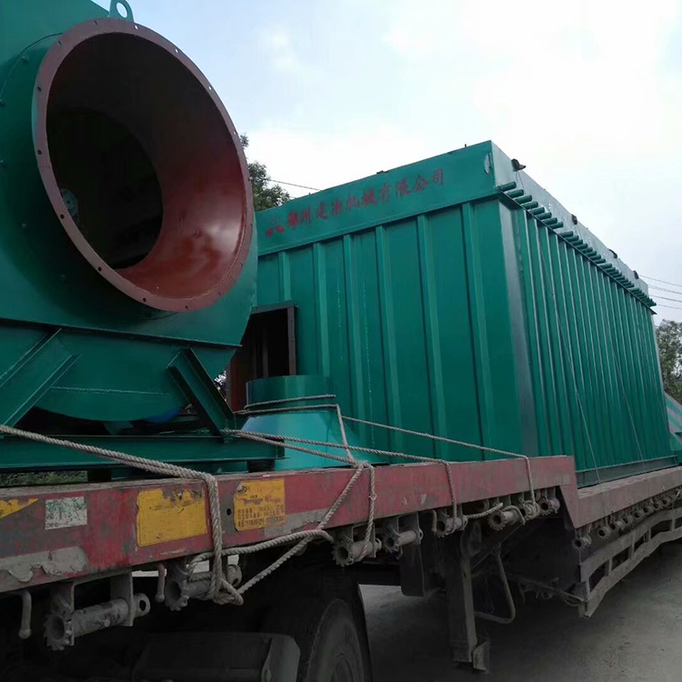 机尾布袋除尘器厂家 建冶机械小型燃煤锅炉除尘设备破碎比大