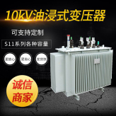 达变电力厂家直供S11油浸式变压器 10KV电力变压器 工业全铜电力配电变压器