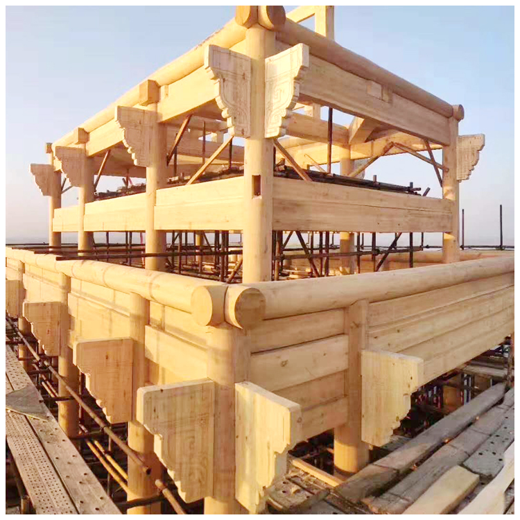 热销古建CLT胶合木