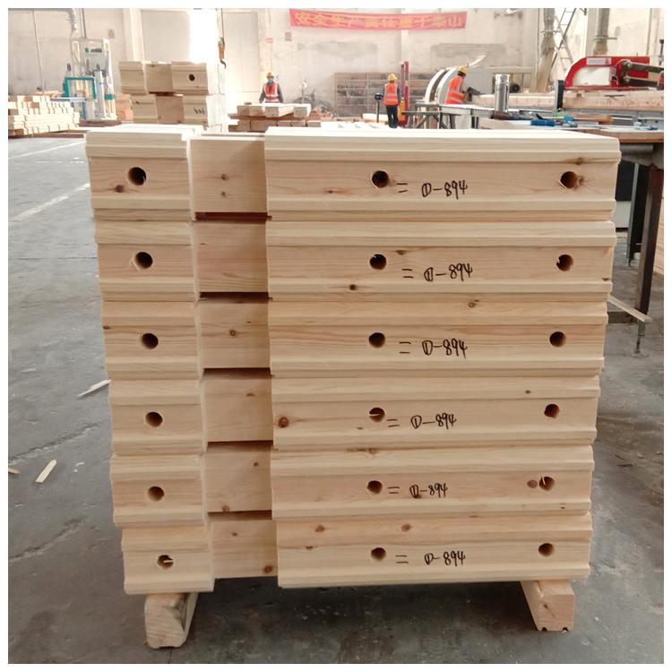 加工墙体材料木刻楞墙体屋盖