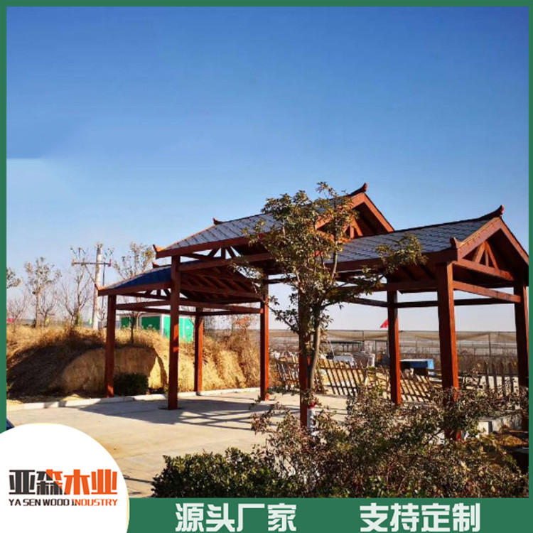 许昌防腐木门楼 景观防腐木门楼 手工制作 欢迎订购