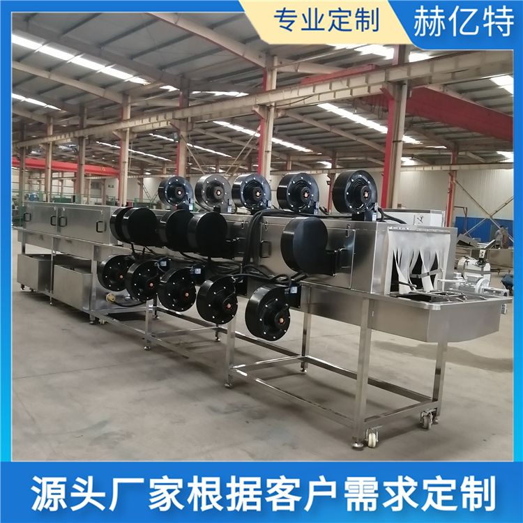 塑料筐清洗消毒机 海产品外包装消毒灭菌设备 304不锈钢雾化消毒机 赫亿特厂家直销
