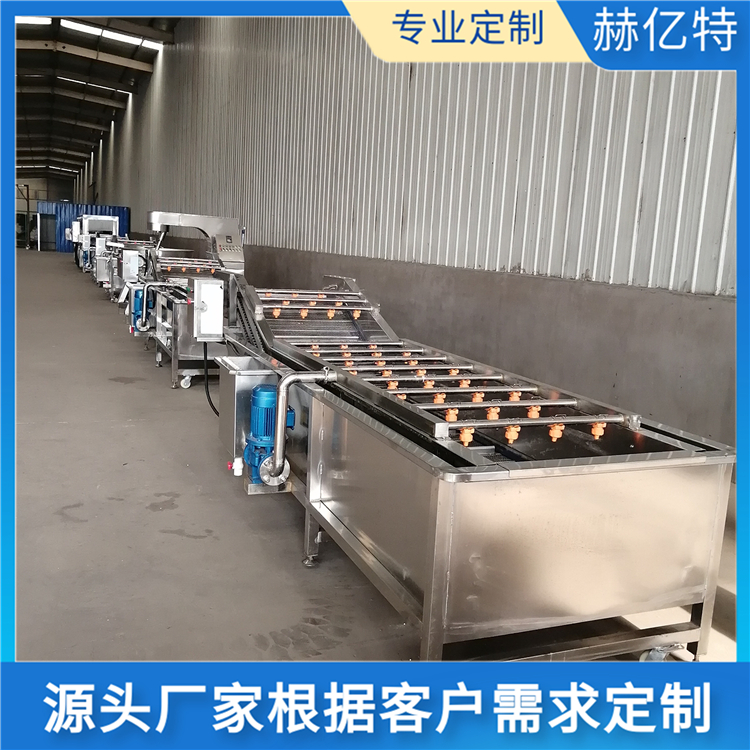 全自动果蔬清洗机 食堂洗菜机 果蔬加工设备 赫亿特机械