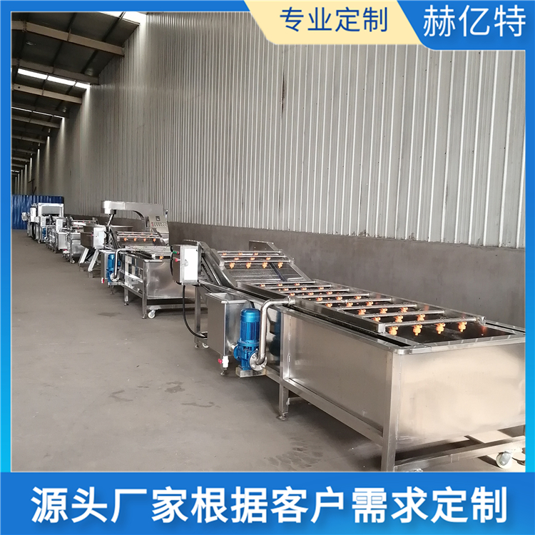 柠檬果蔬清洗机 食堂洗菜机 萝卜果蔬加工设备 赫亿特机械