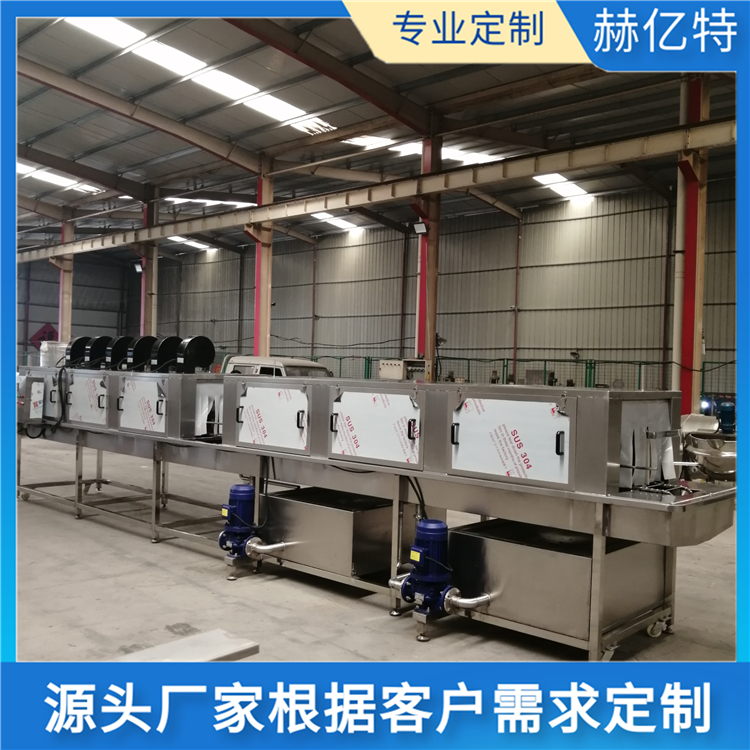 鸡笼鸭笼清洗设备 禽笼清洗机 塑料筐周转箱清洗机 赫亿特厂家直销
